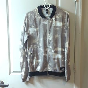 Adidas abstract floral men's jacket